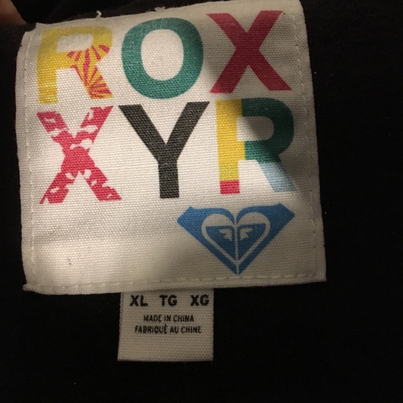 ROXY plaid jacket with faux fur hood - Picture 5 of 7